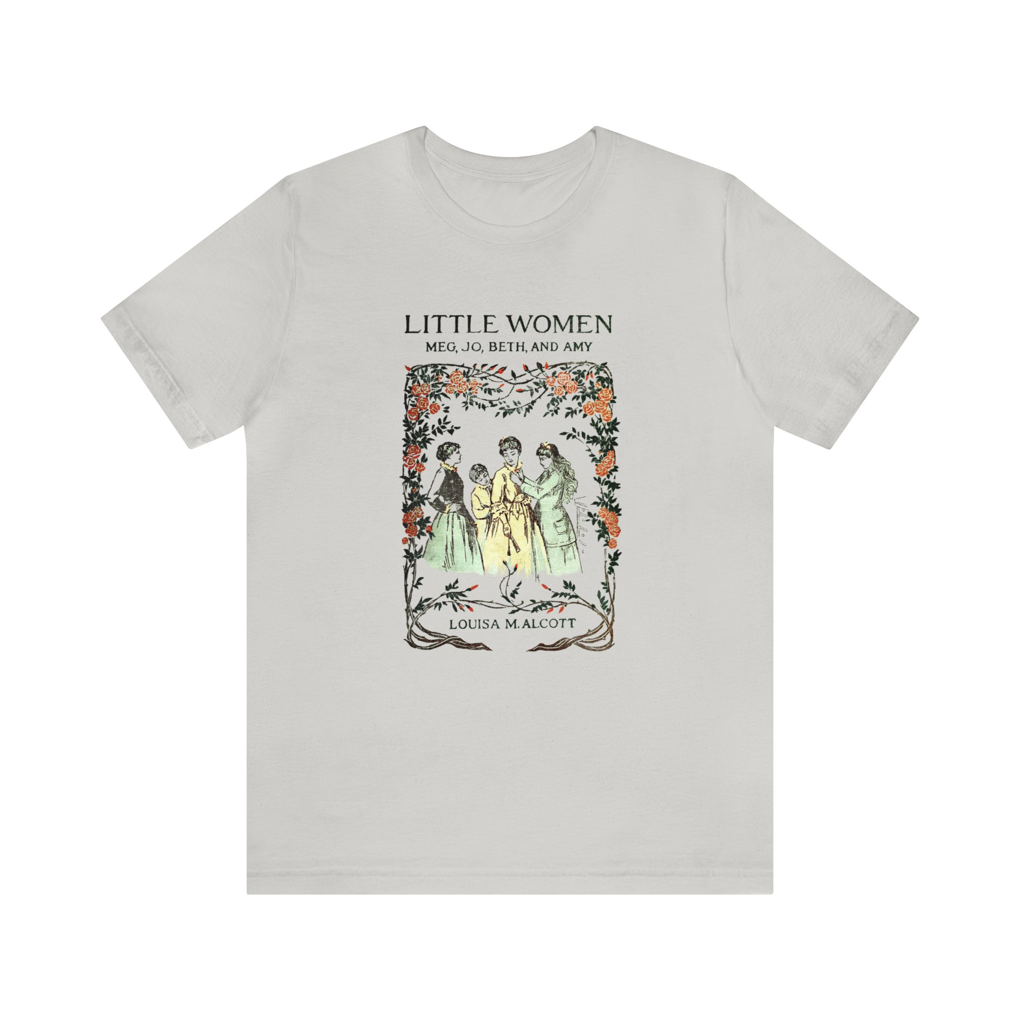 Little Women T-shirt — Silver