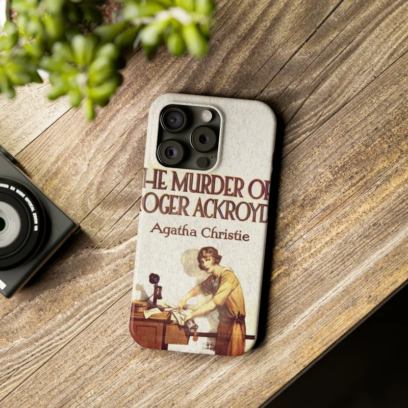 Agatha Christie The Murder of Roger Ackroyd Phone Case