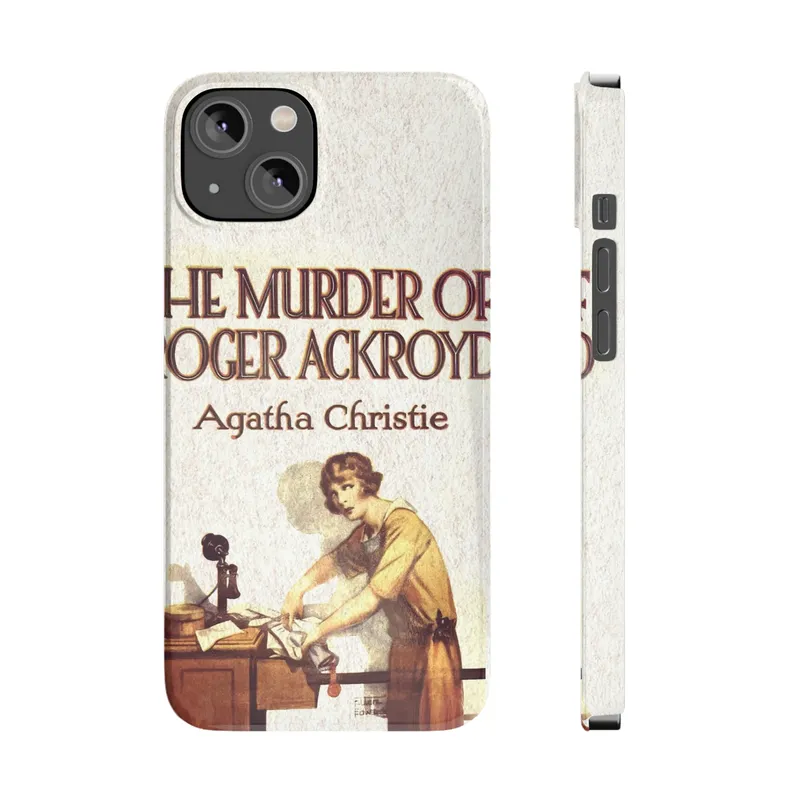 Agatha Christie The Murder of Roger Ackroyd Phone Case