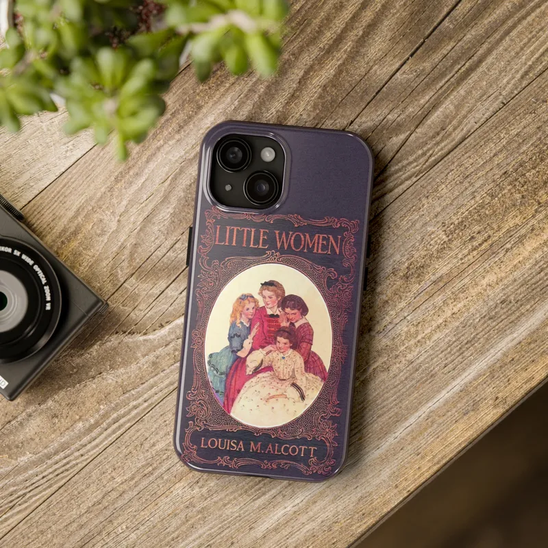 Little Women Phone Case - Oval Portrait