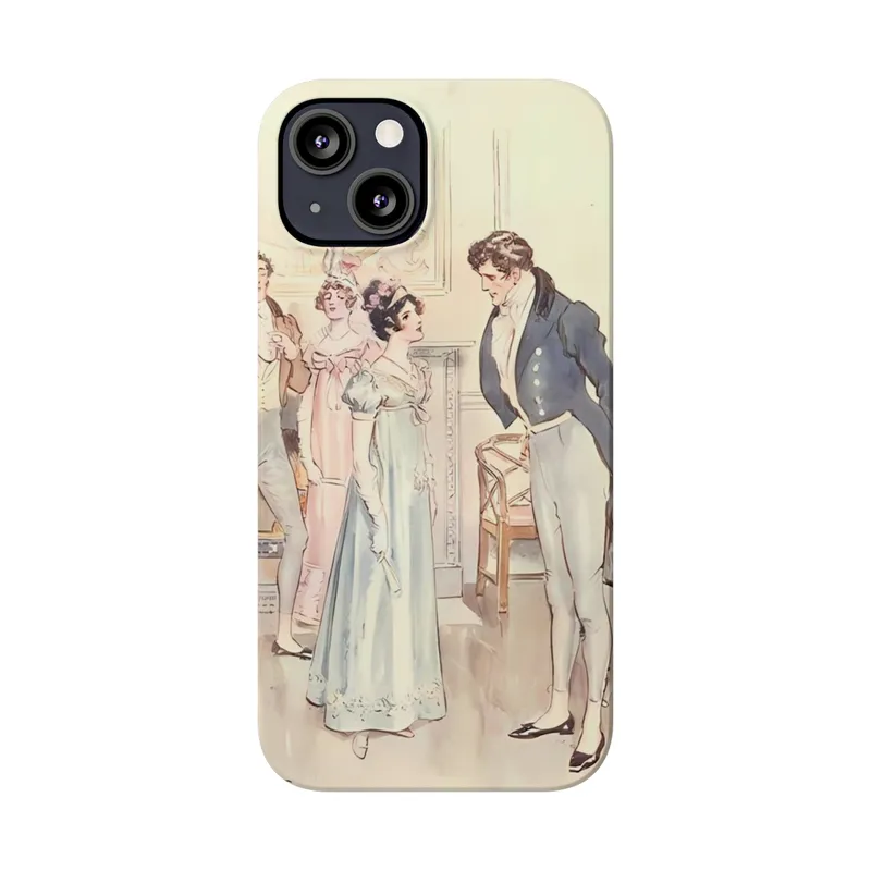 Persuasion Phone Case - Wentworth and Anne at the Ball