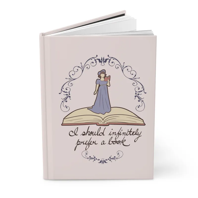 Pride and Prejudice "Prefer a Book" Journal